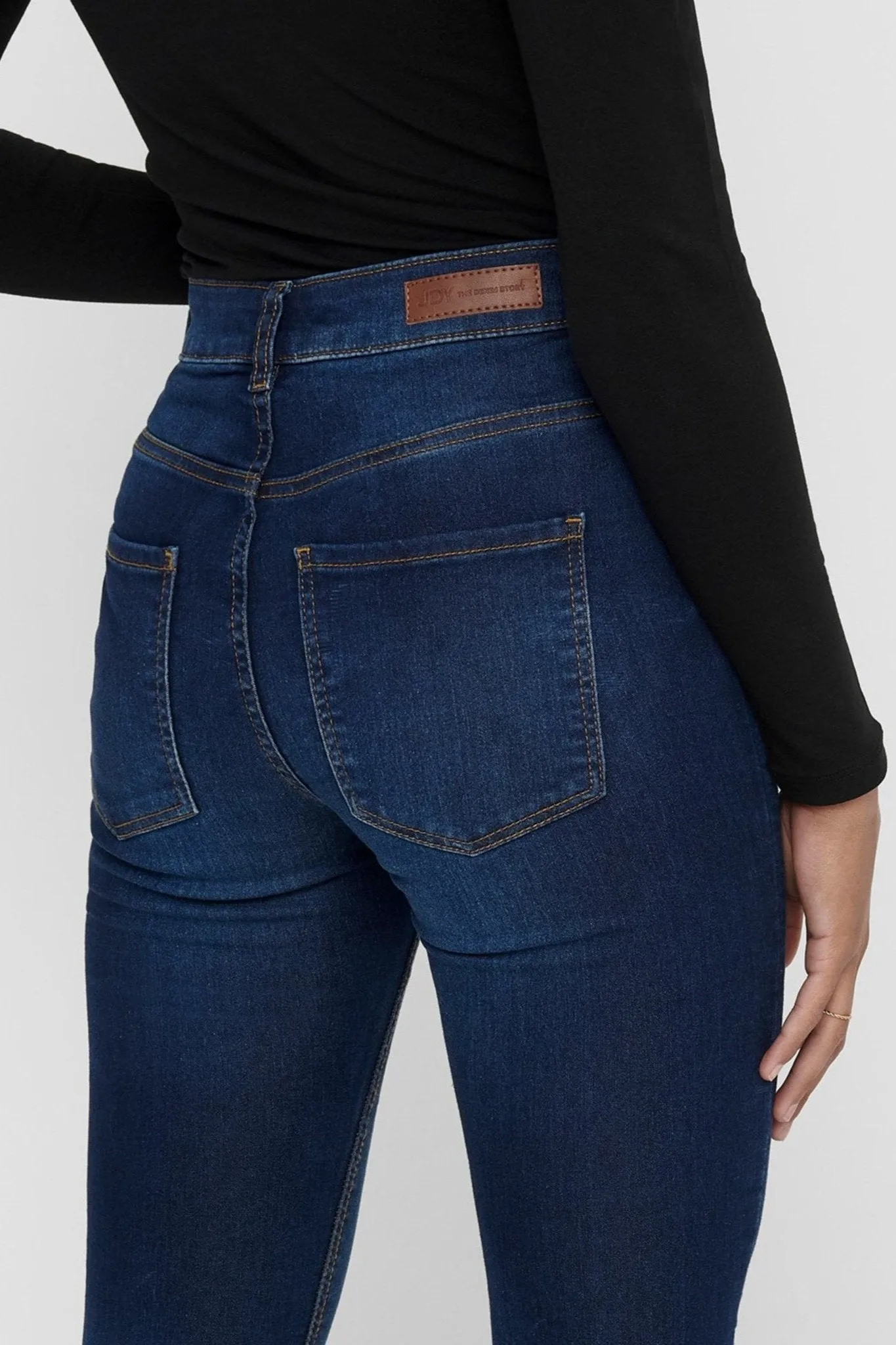 De Originale Performance Jeans - Blå denim (high waist)