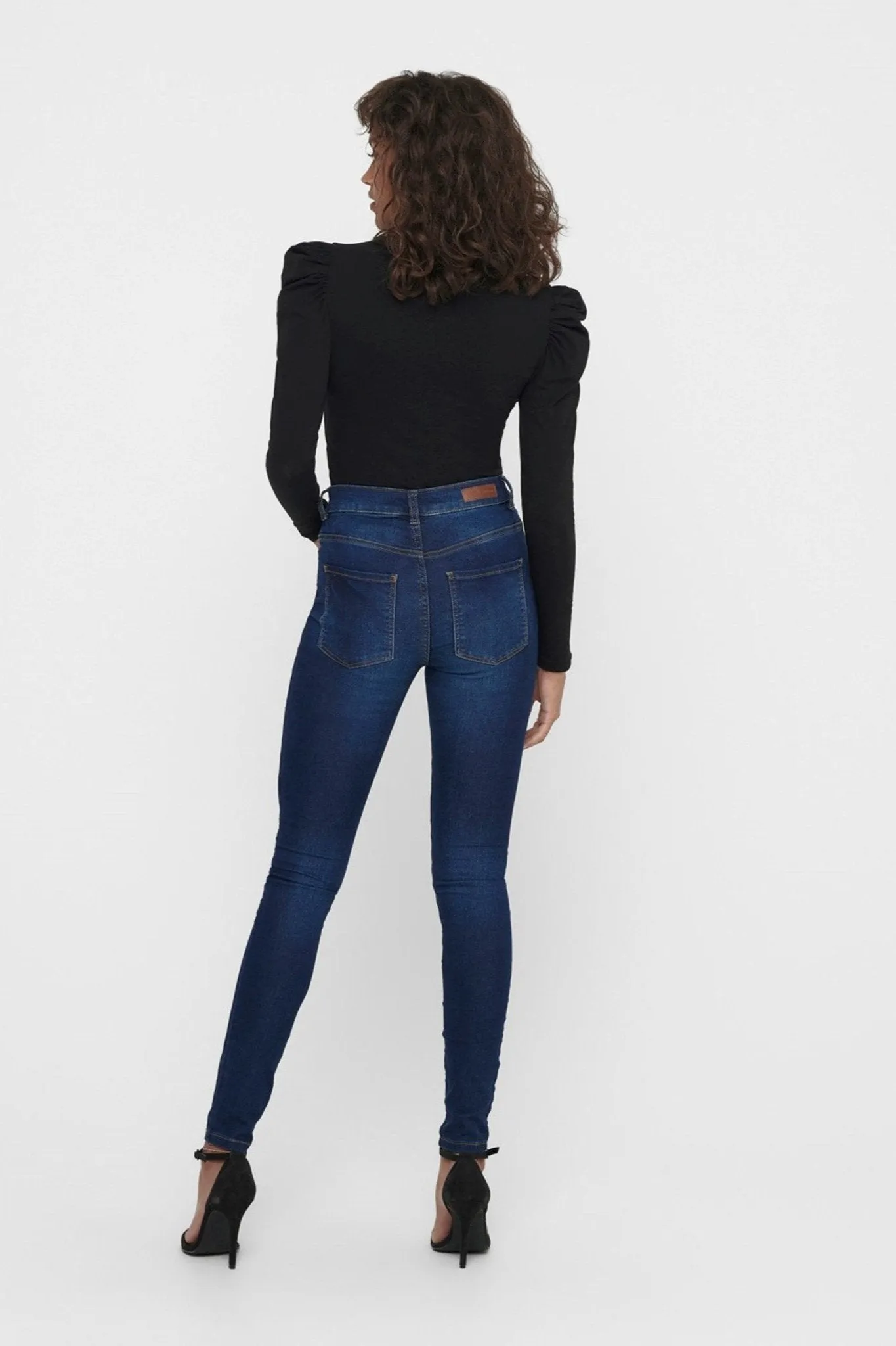 De Originale Performance Jeans - Blå denim (high waist)