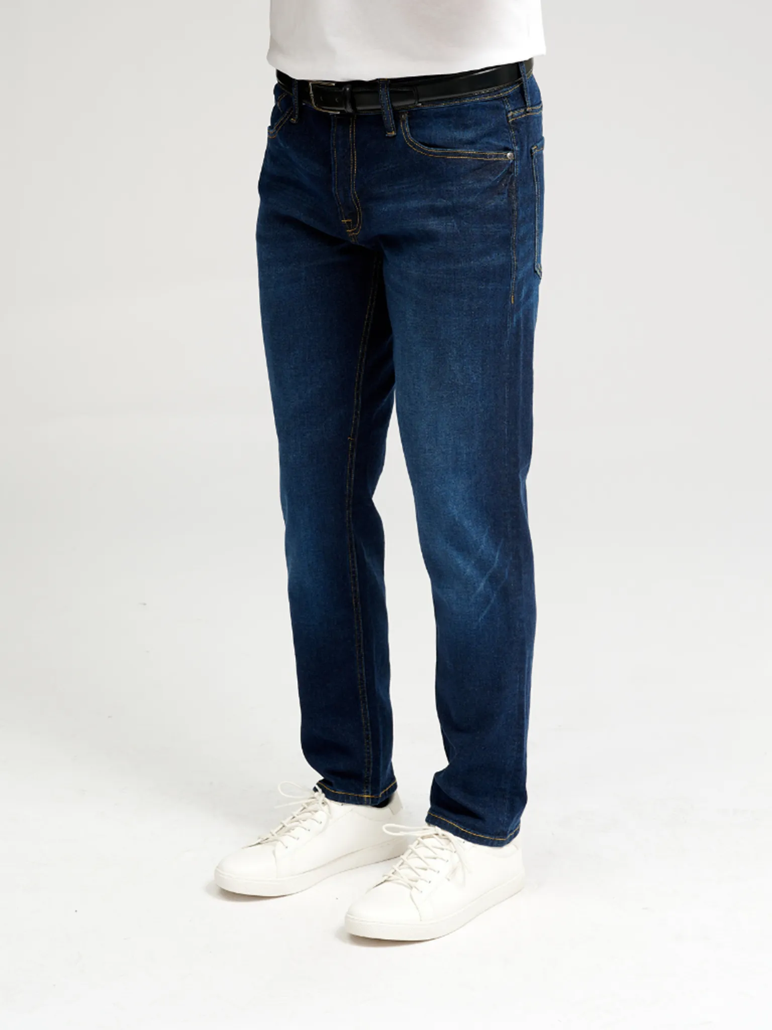 De Originale Performance Jeans (Regular) - Dark Blue Denim