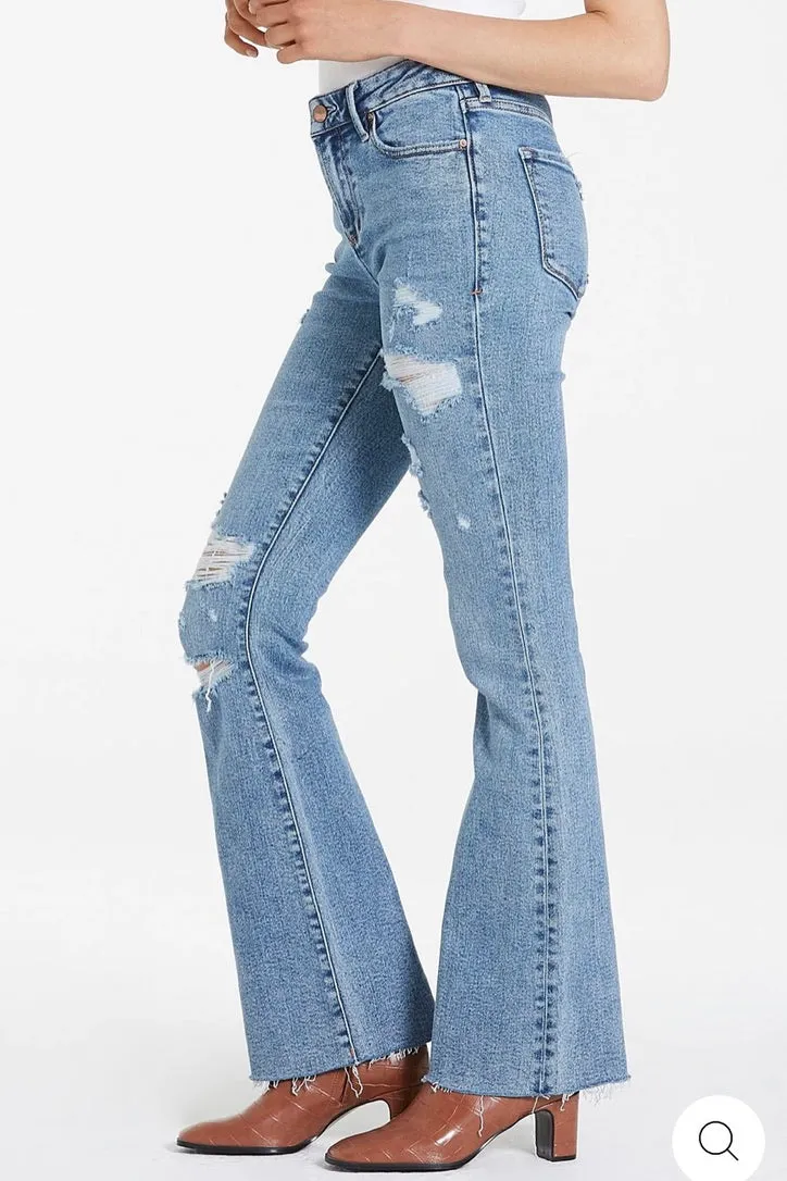 Dear John Distressed Boot Cut Jean | FINAL SALE