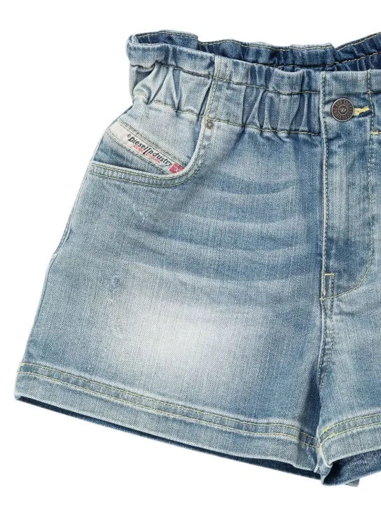 Diesel Kids   Cotton denim shorts 