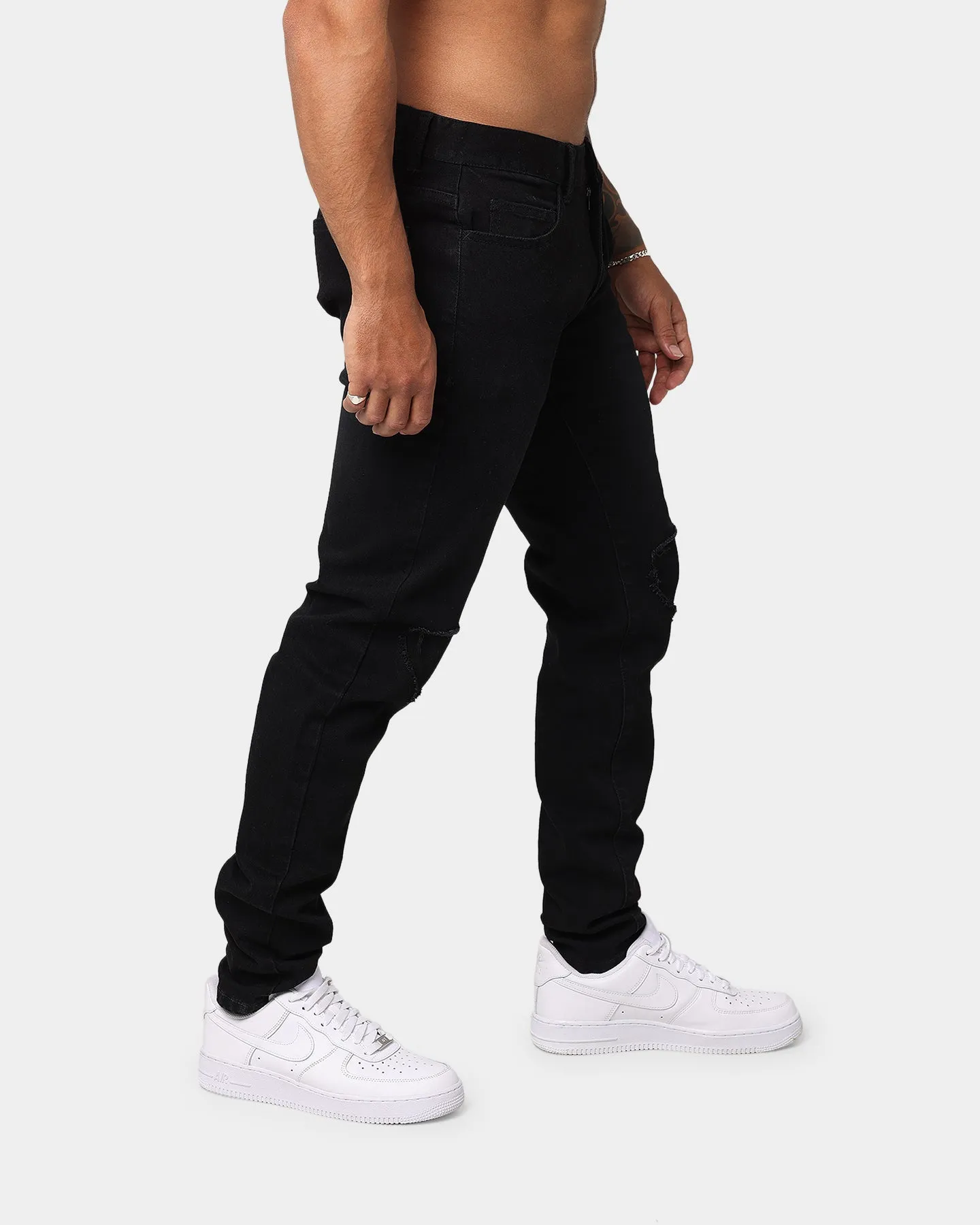 EN ES Vortex X13 Denim Jeans Washed Black