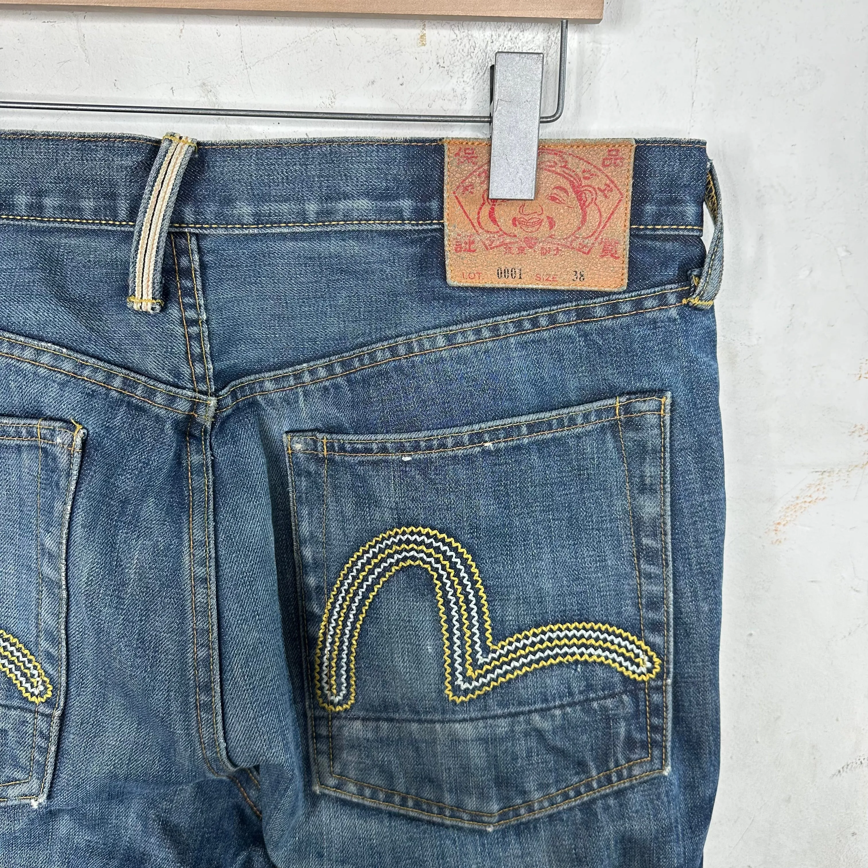 Evisu Embroidered Selvedge Denim