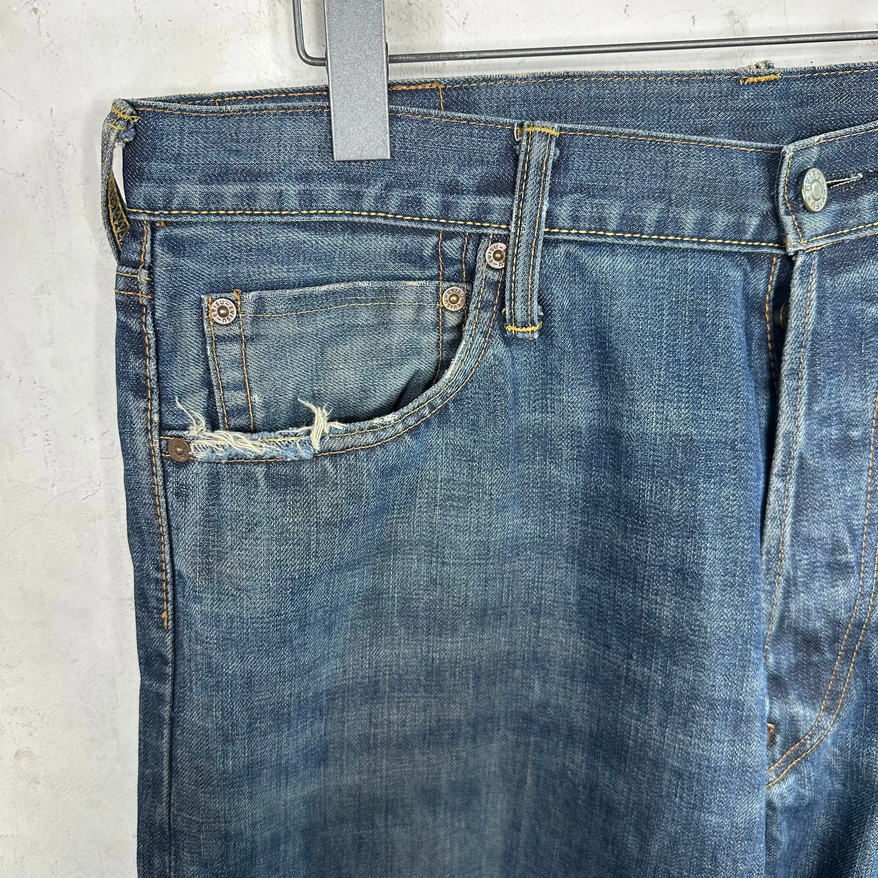 Evisu Embroidered Selvedge Denim