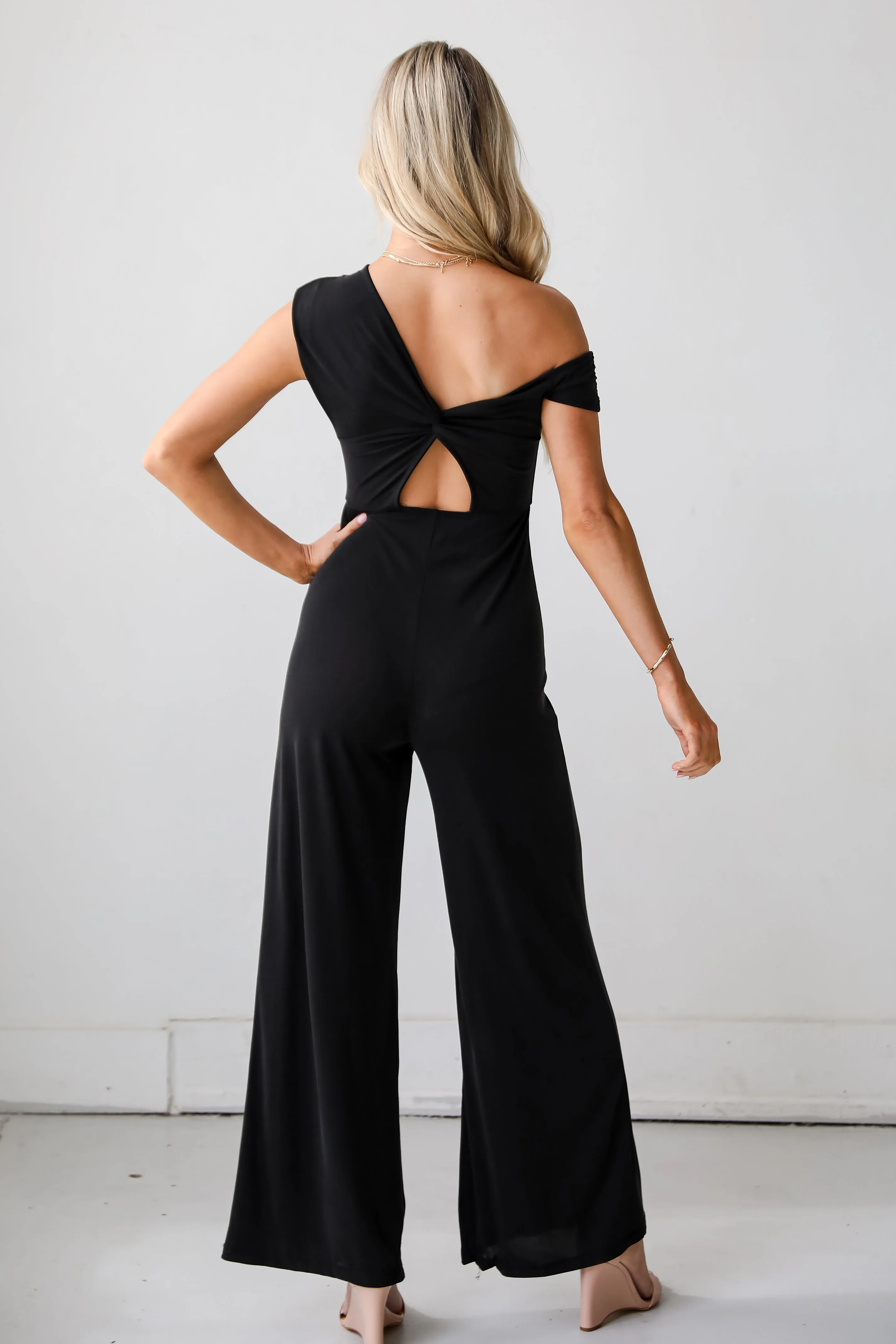 FINAL SALE - Authentically Yours Black Jumpsuit