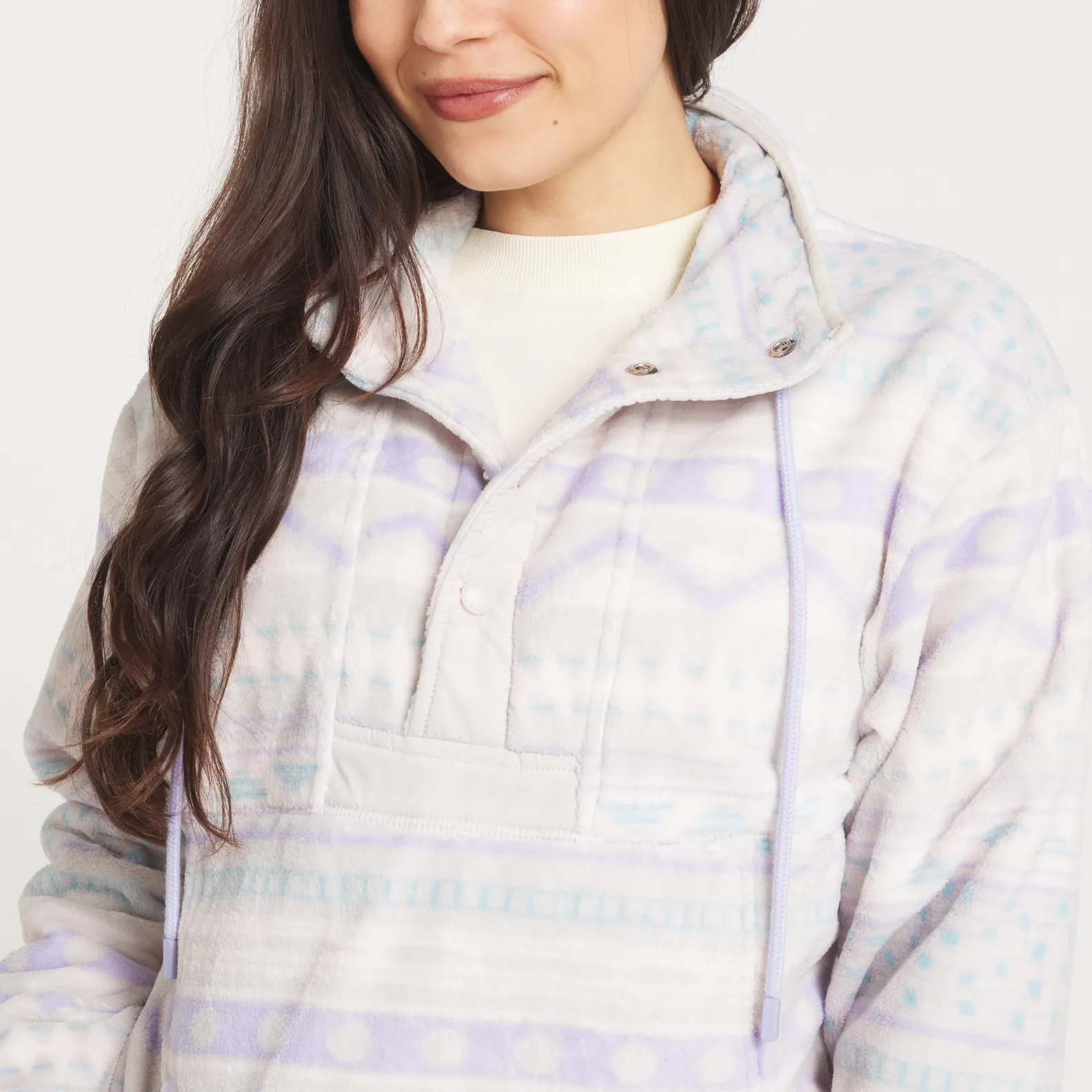 Four Corners Printed Pullover