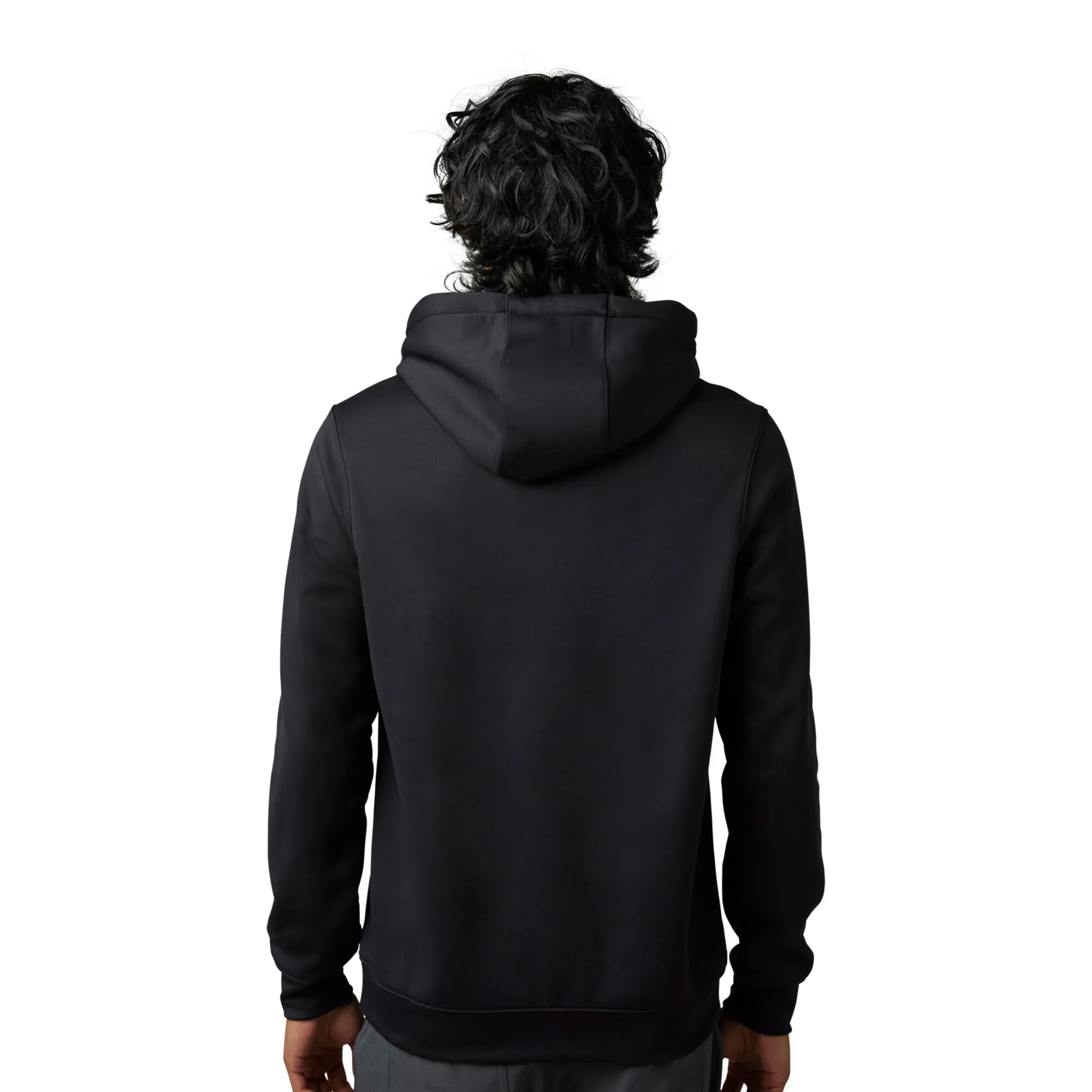 Fox Racing  Mens Non Stop Pullover Hoodie Sweatshirt Moisture Wicking Soft Black