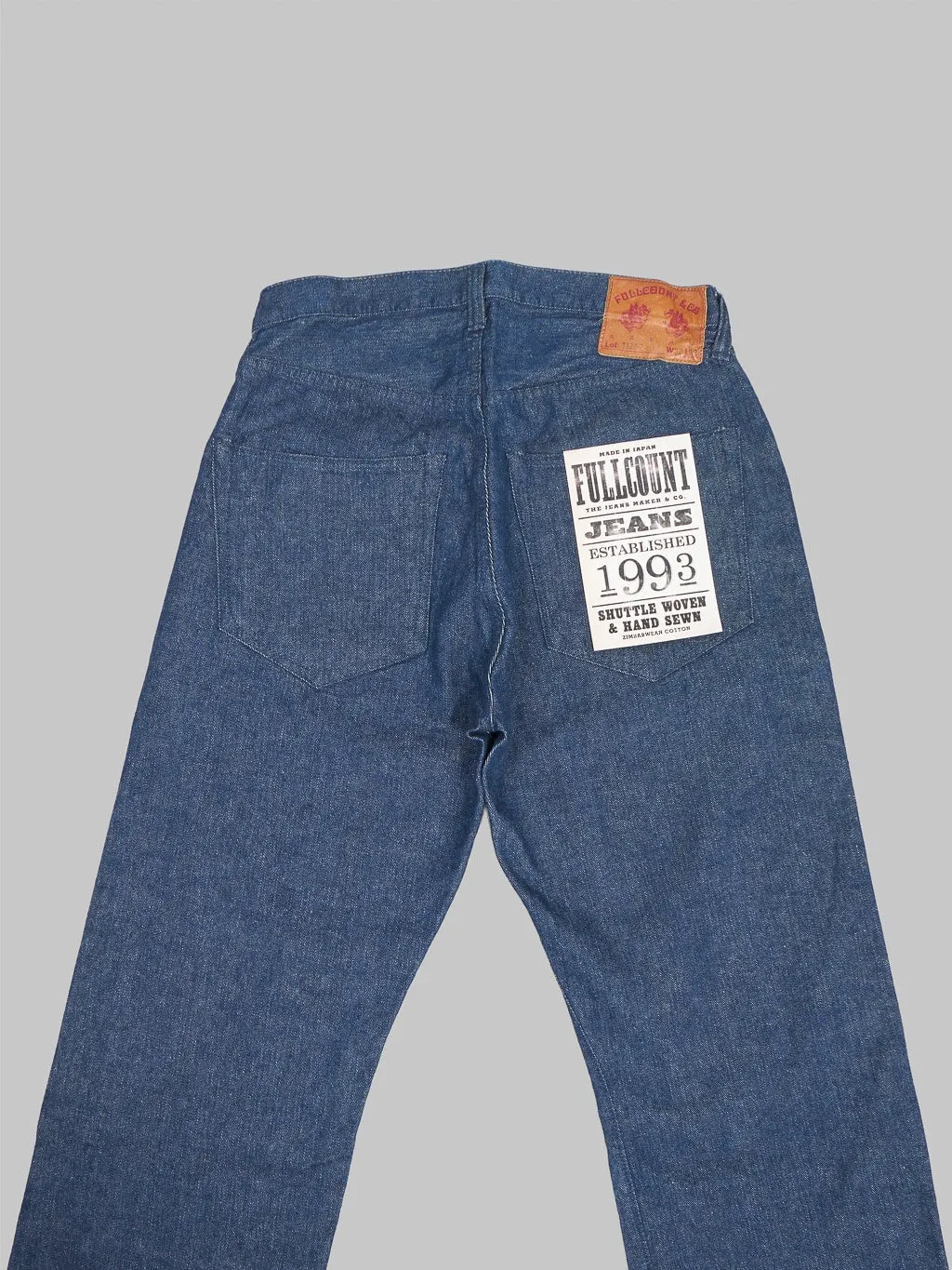 Fullcount 1121-2 13oz Duke Denim 2 Wide Straight Jeans