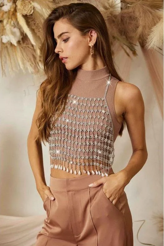 Glitter Cami Top