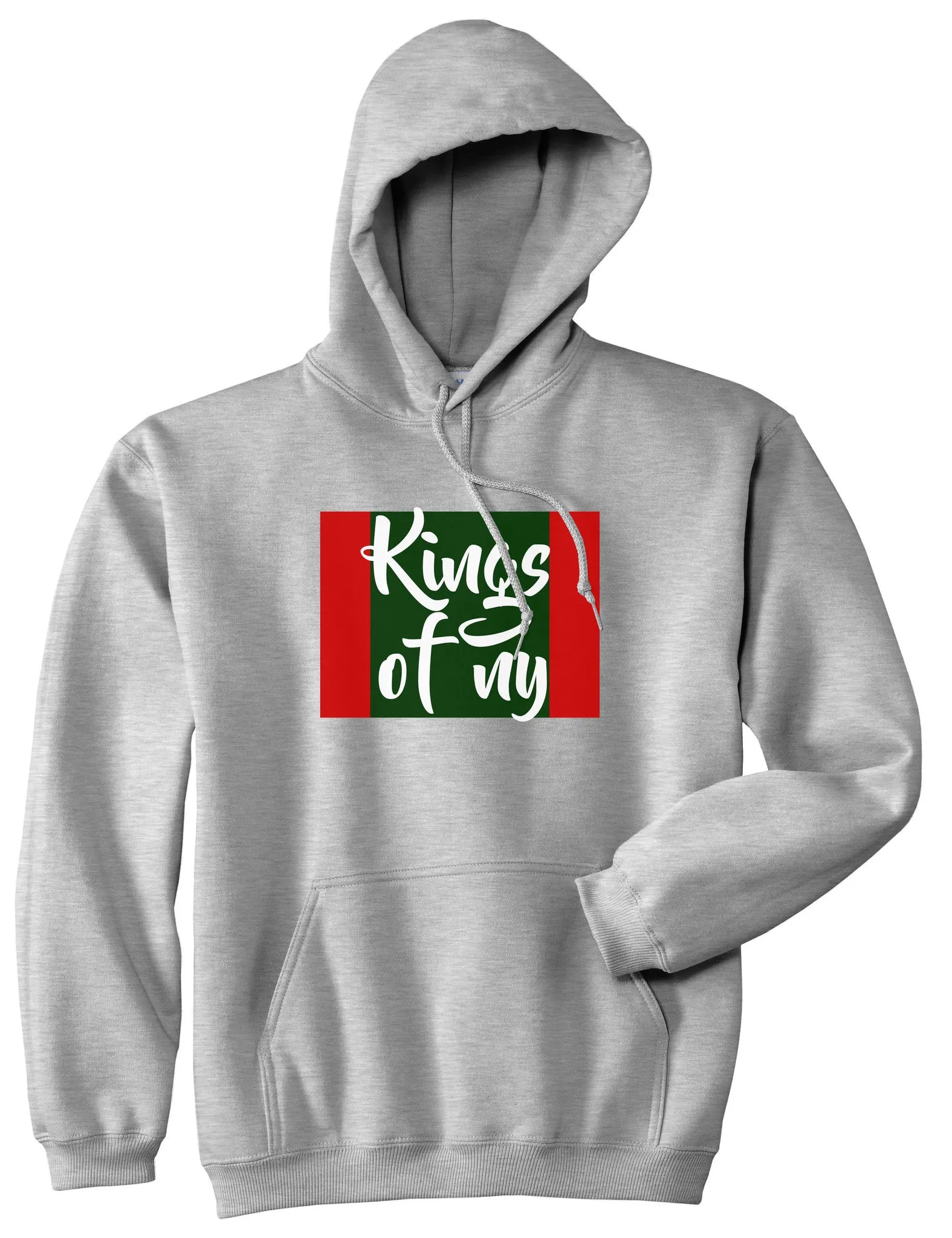 Green Red Banner Logo Pullover Hoodie