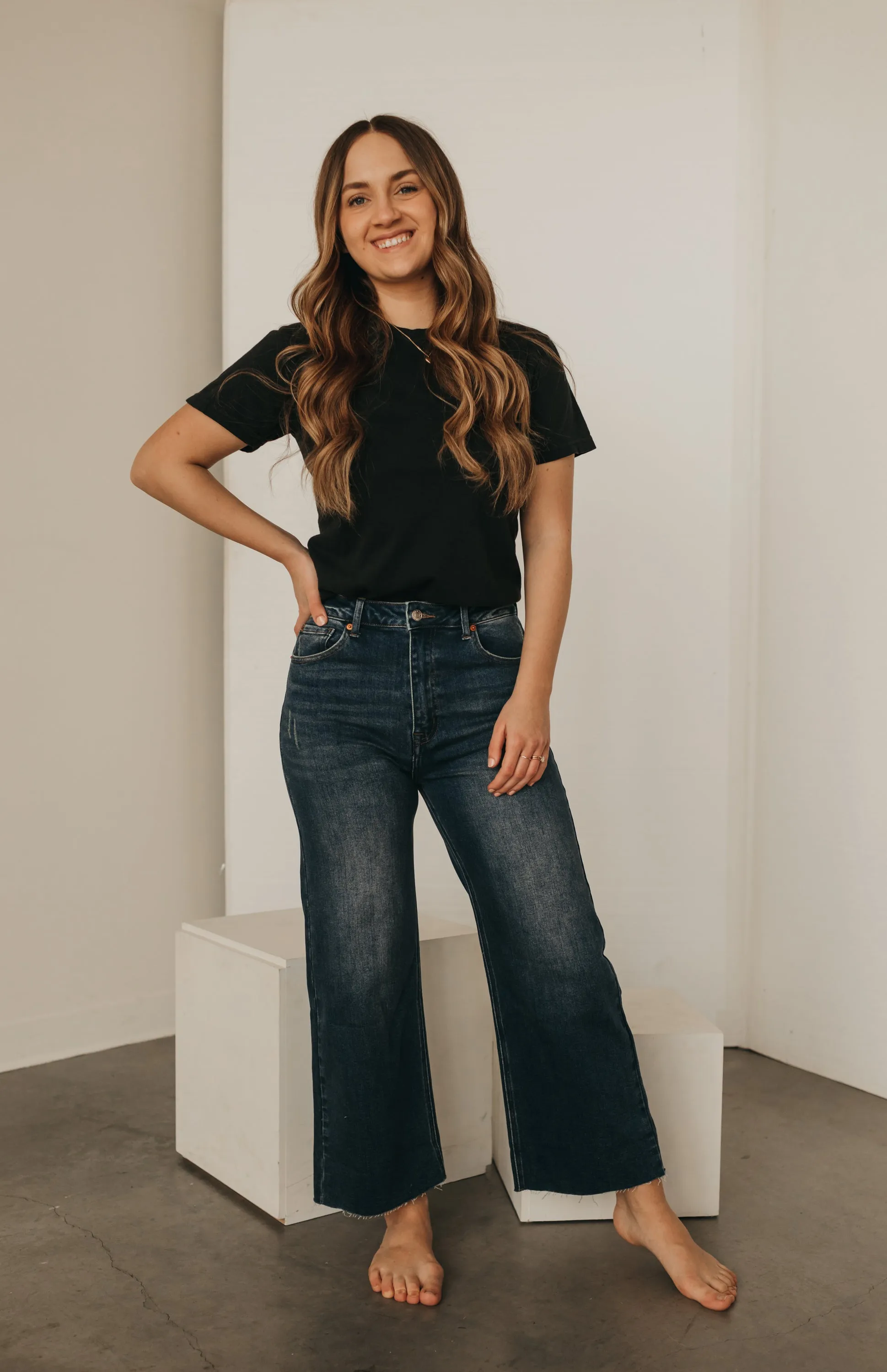 High Rise Flare Jeans