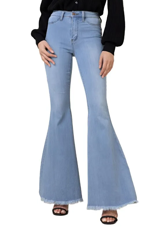 High Waisted Flare Jeans