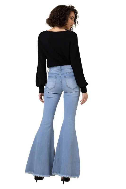 High Waisted Flare Jeans