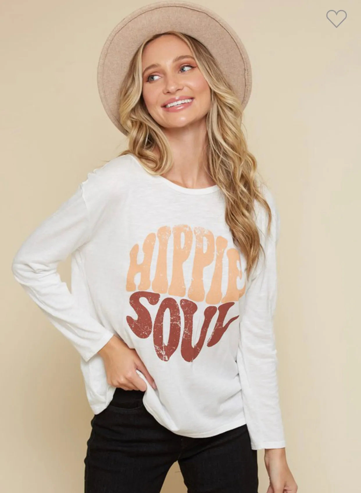 Hippie Lovin’ Long Sleeve Tee *FINAL SALE*