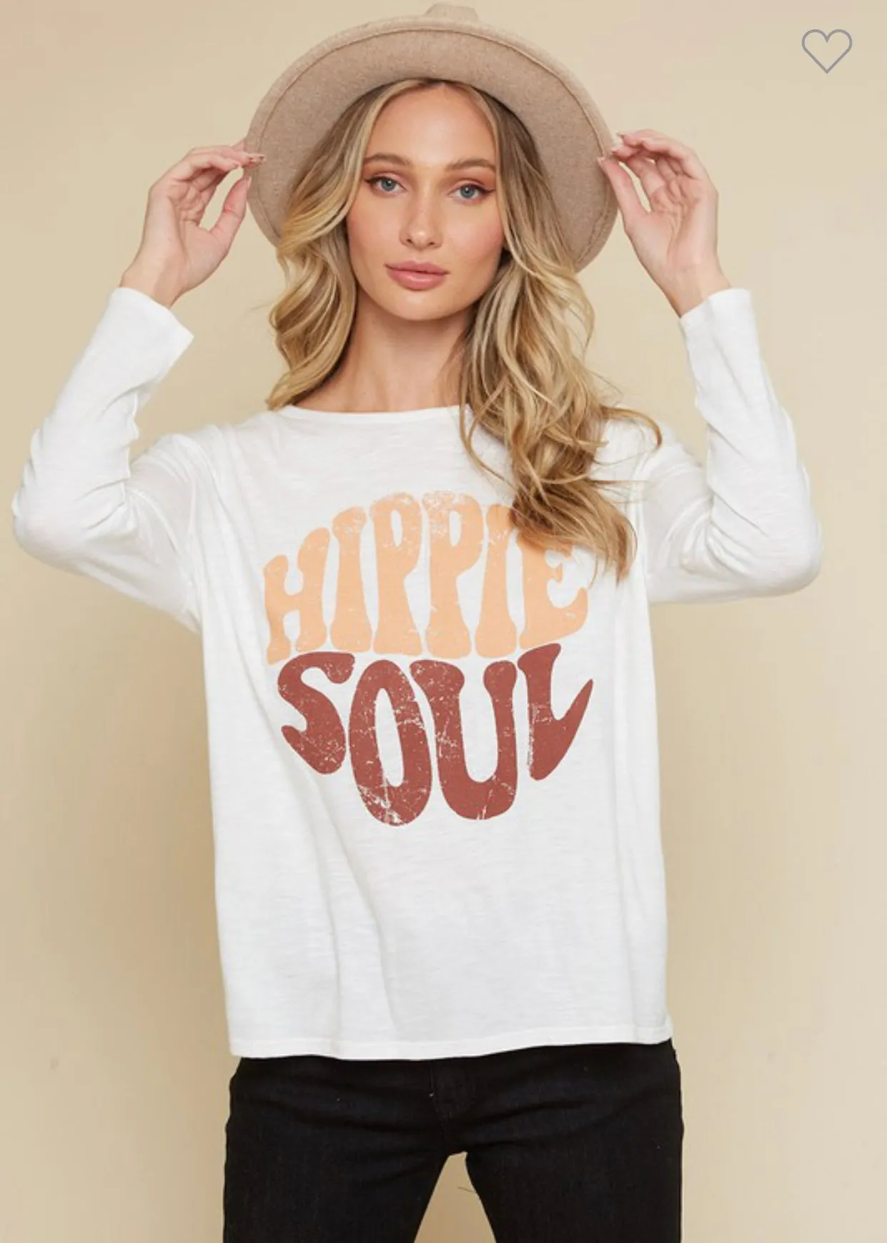 Hippie Lovin’ Long Sleeve Tee *FINAL SALE*