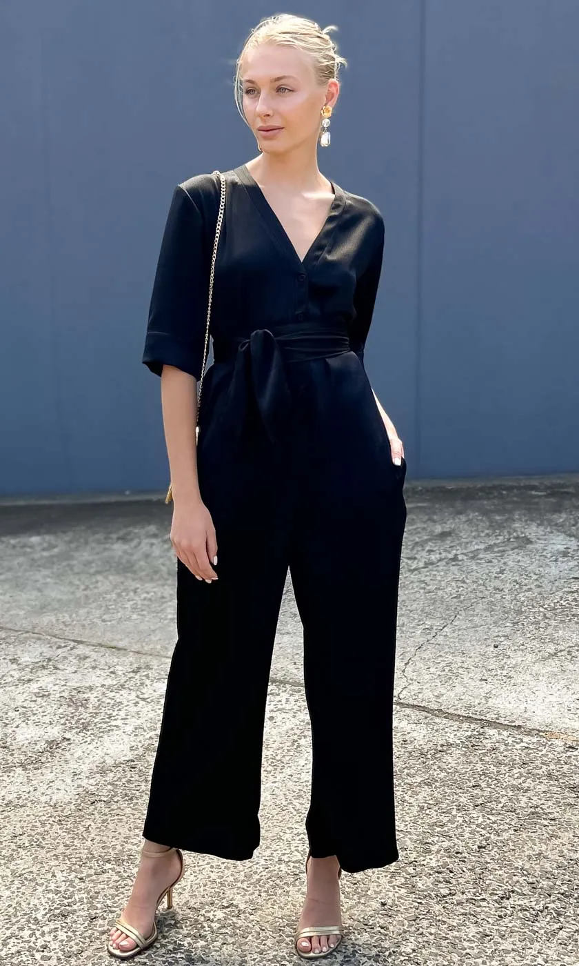 Hoss Kyoto Jumpsuit - Black