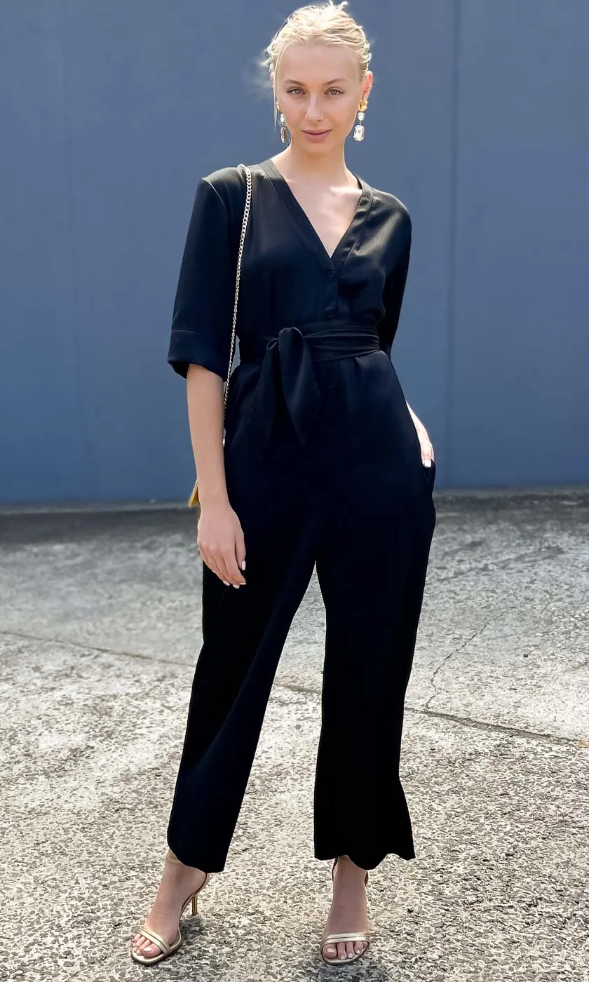 Hoss Kyoto Jumpsuit - Black