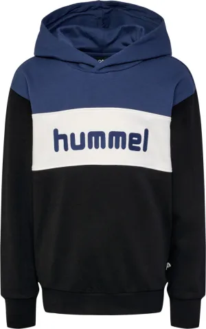 Hummel Kids&#x27; hmlMORTEN Hoodie Dark Denim | Buy Hummel Kids&#x27; hmlMORTEN Hoodie Dark Denim here | Outnorth