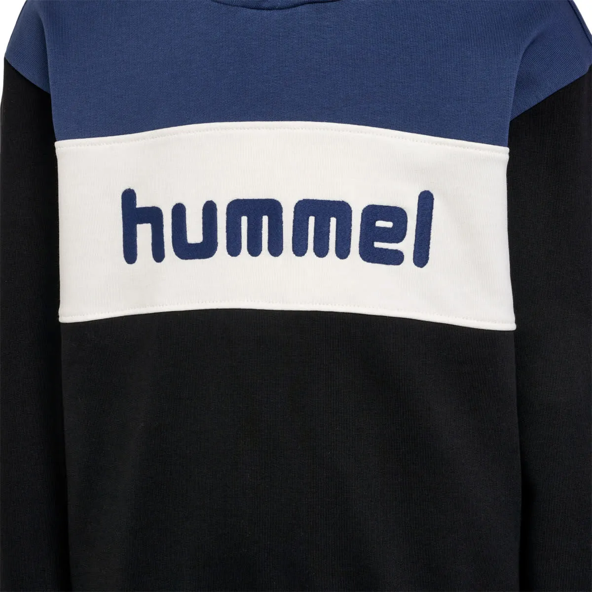 Hummel Kids&#x27; hmlMORTEN Hoodie Dark Denim | Buy Hummel Kids&#x27; hmlMORTEN Hoodie Dark Denim here | Outnorth