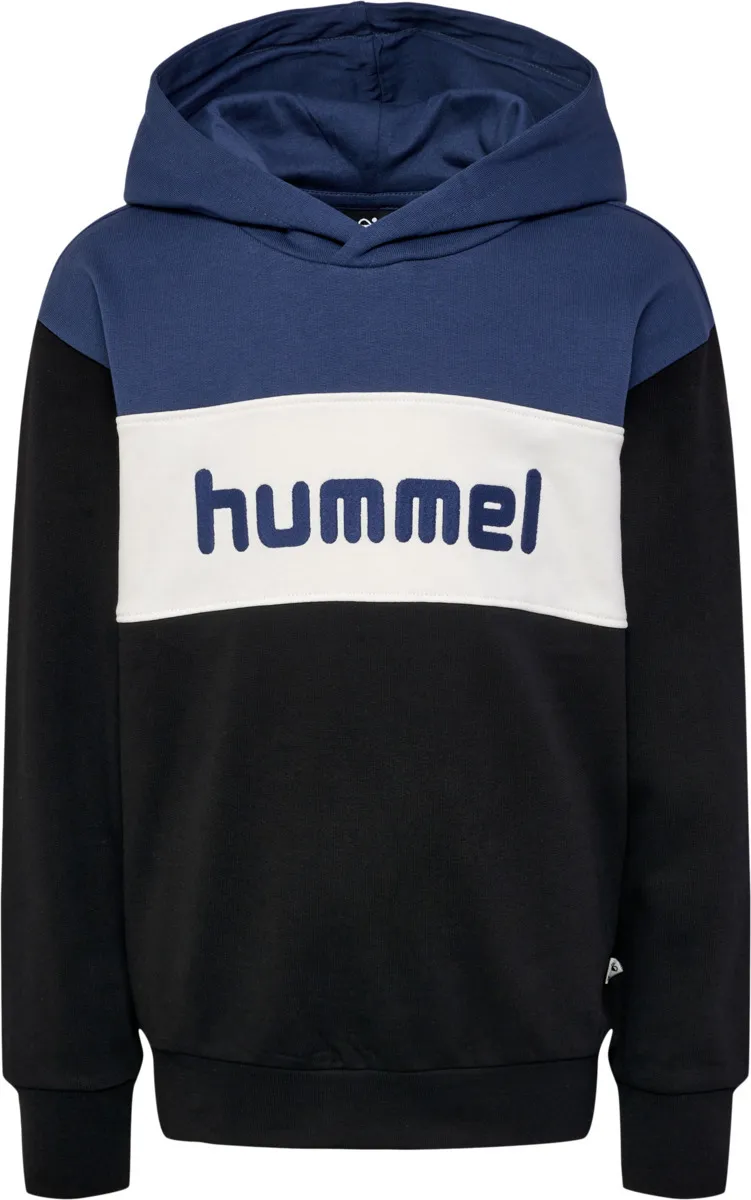 Hummel Kids&#x27; hmlMORTEN Hoodie Dark Denim | Buy Hummel Kids&#x27; hmlMORTEN Hoodie Dark Denim here | Outnorth