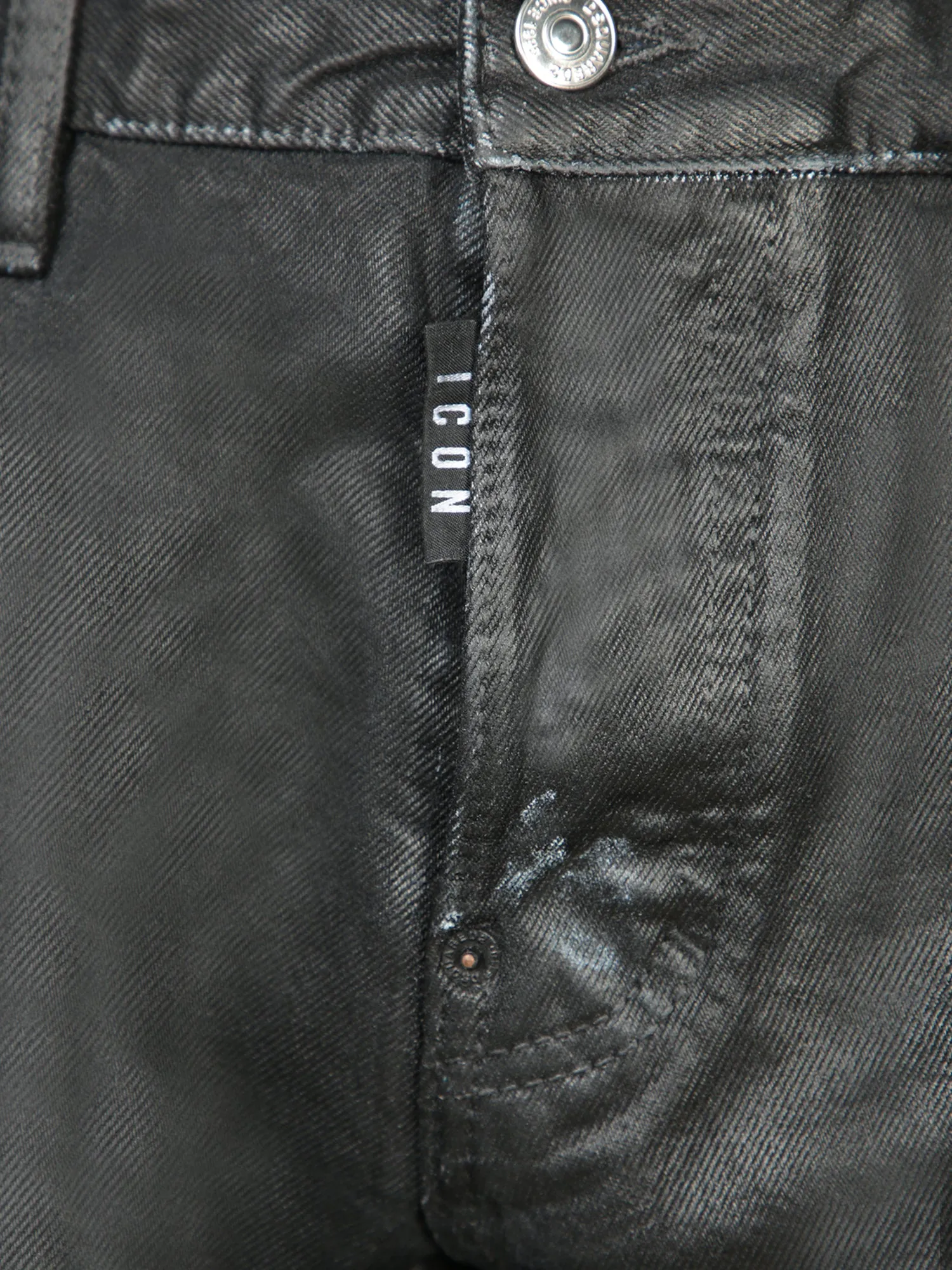 Icon Regular Black Jeans