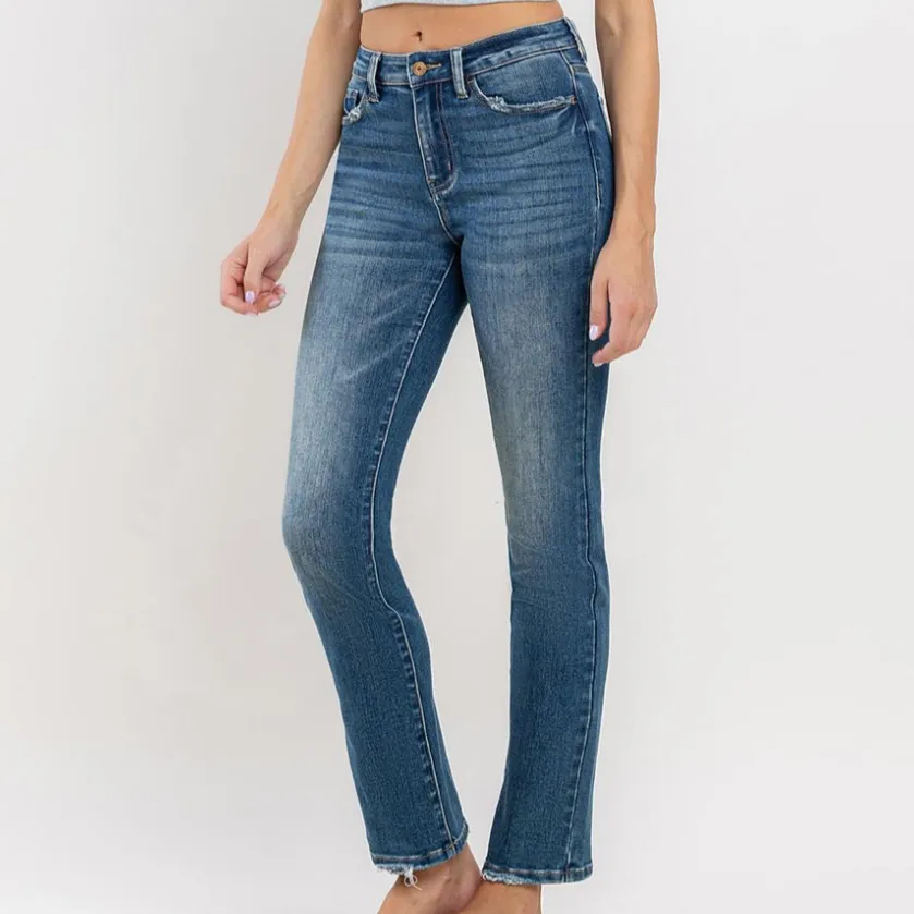 In the Moonlight Slim Straight Medium Wash Jeans