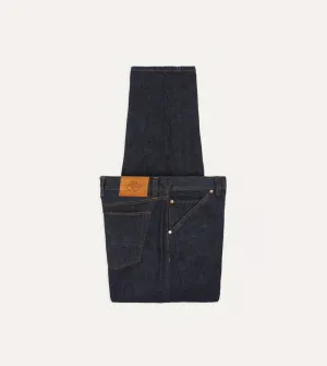 Indigo Rinse 14.2oz Japanese Selvedge Denim Five-Pocket Jeans