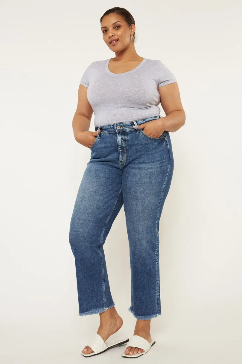 Kancan #CK20014 - Fray Hem Capri/Jeans - #4628-4639