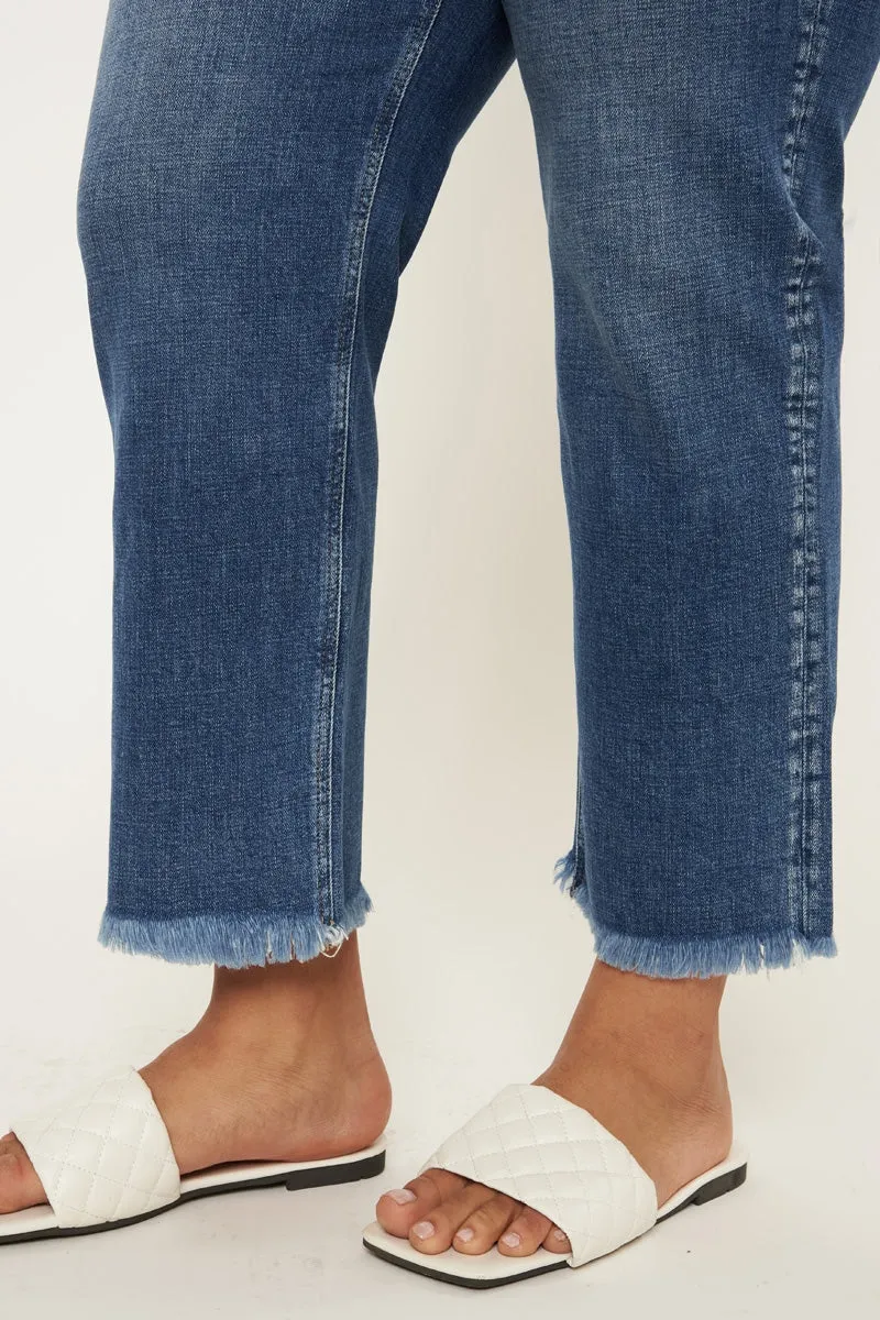 Kancan #CK20014 - Fray Hem Capri/Jeans - #4628-4639