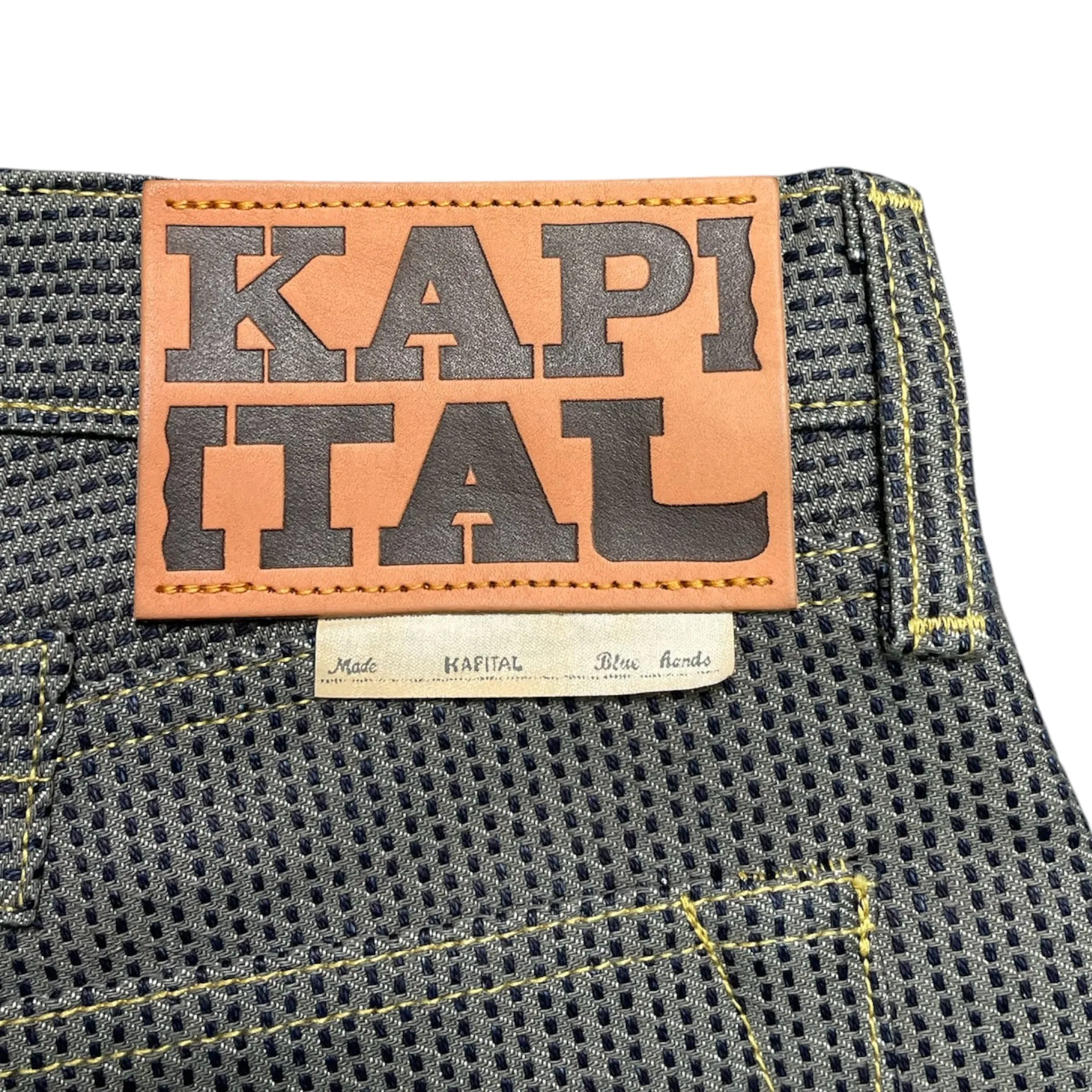 Kapital Century Denim No.7 5P Monkey Cisco Jeans Navy