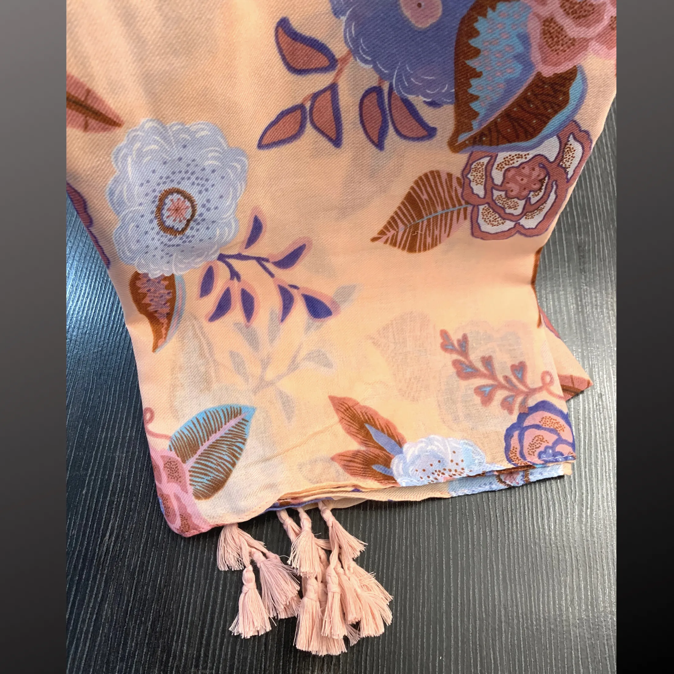 Kimono Wallflower Bloom  with Tassels