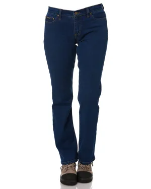 Ladies Stretch Denim Jeans - Denim