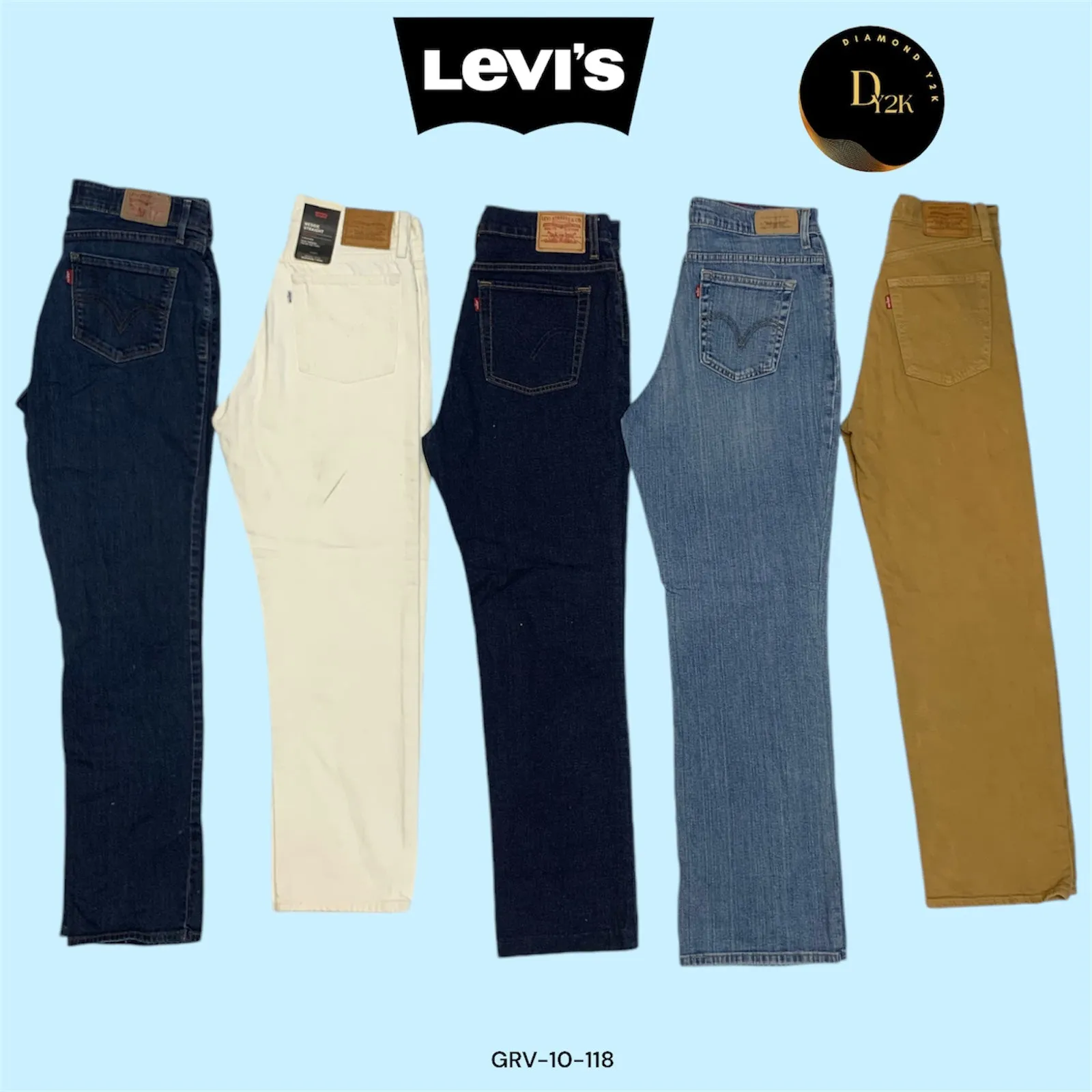 Levi’s Y2K Straight-Leg Jeans – Iconic Throwback Style (GRV-10-118)