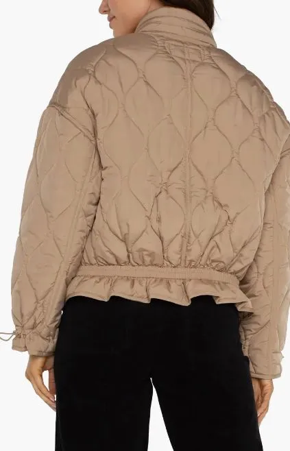 Liverpool Quilted Jacket Camel