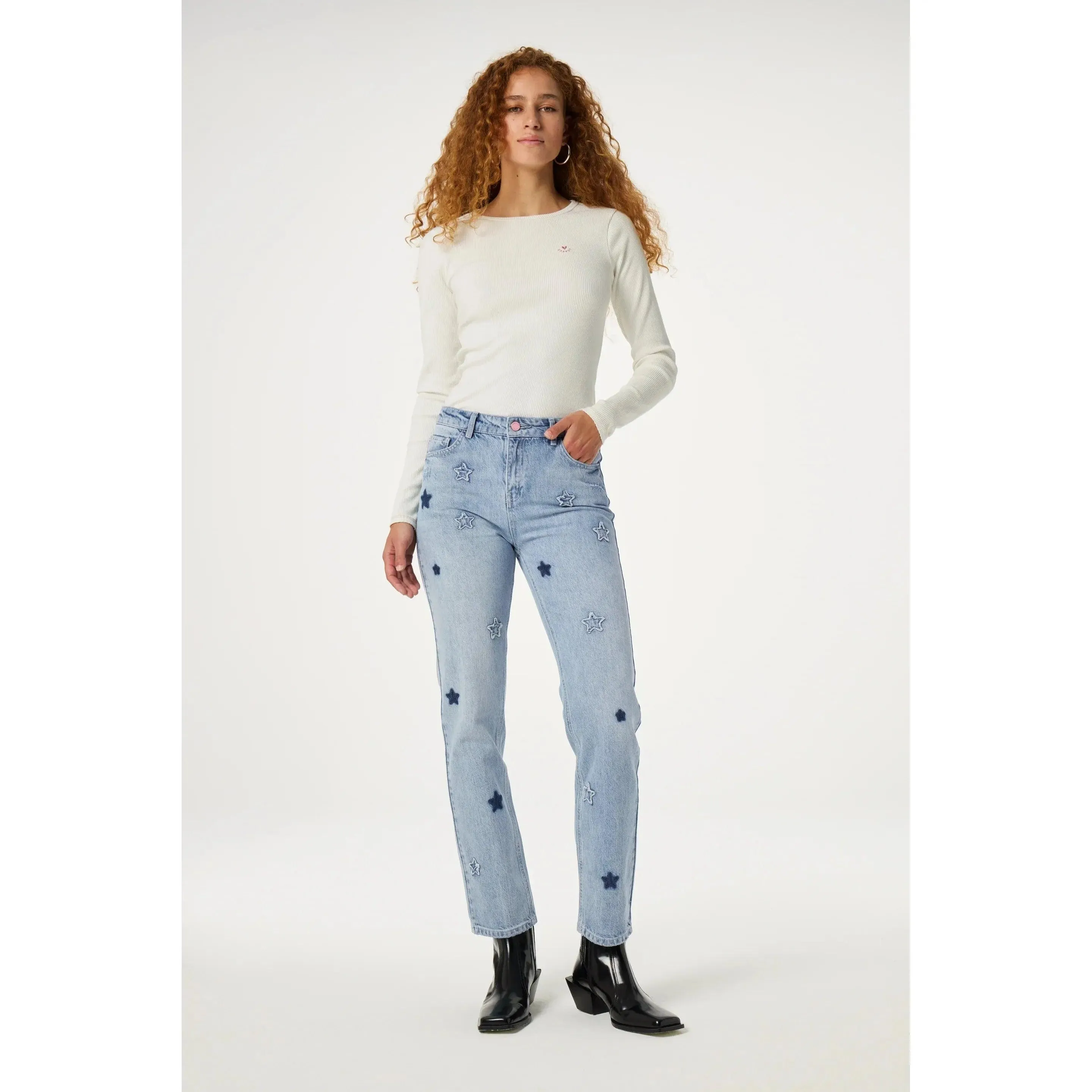 Lola Straight Jeans Light Blue