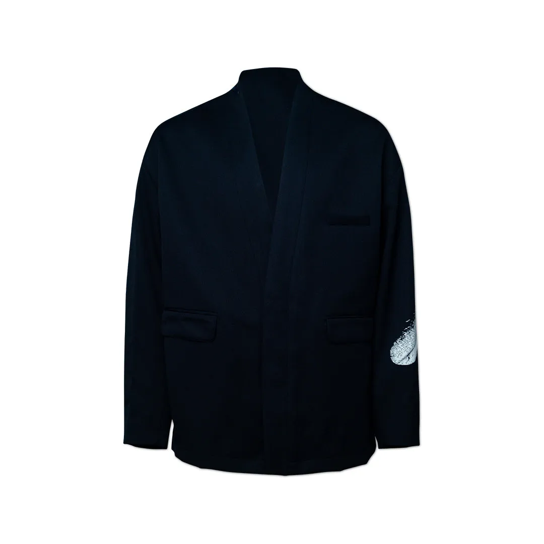 Marcelo Burlon County of Milan- Feather Kimono Blazer