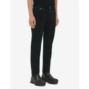 Men Slim Fit Jeans - Black