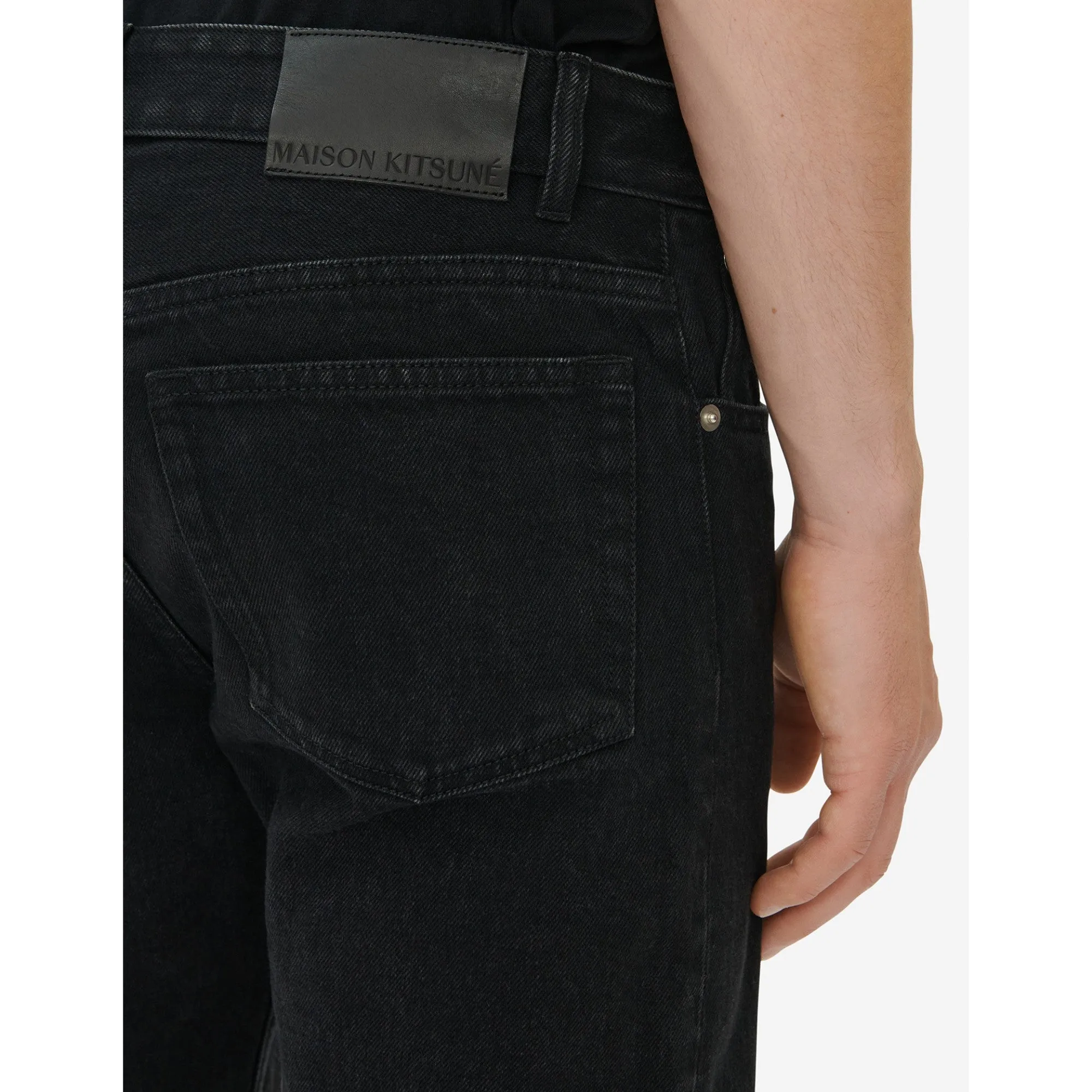 Men Slim Fit Jeans - Black