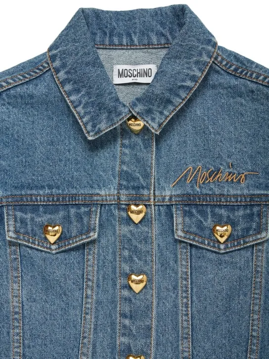 Moschino   Cotton denim jacket 