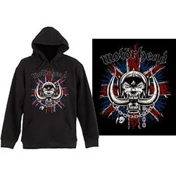 Motorhead Unisex Pullover Hoodie: British Warpig