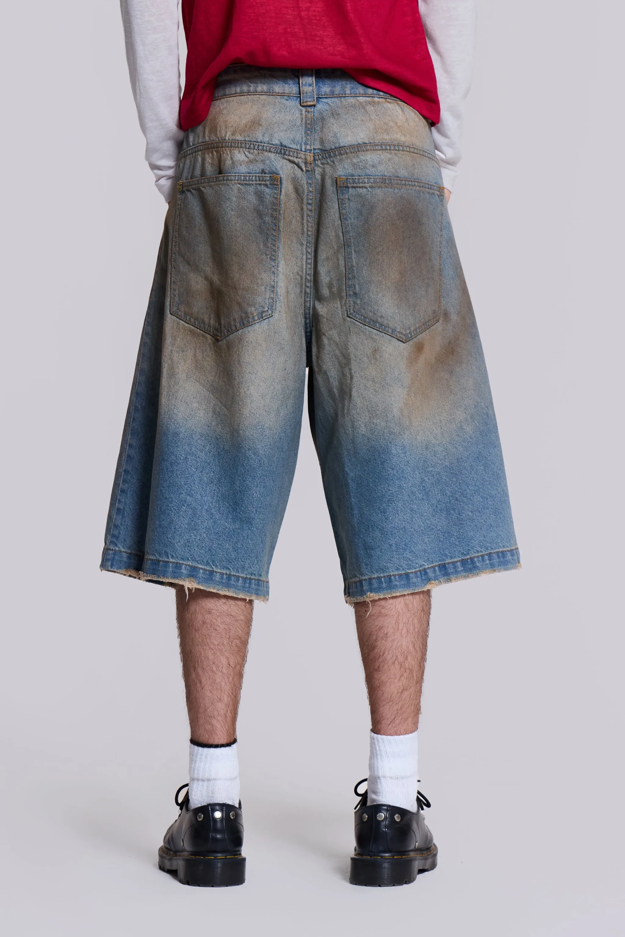 Mud Wash Colossus Jorts