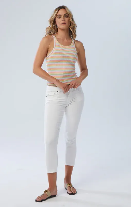 New London Jeans - Nottingham S -  White - Crop