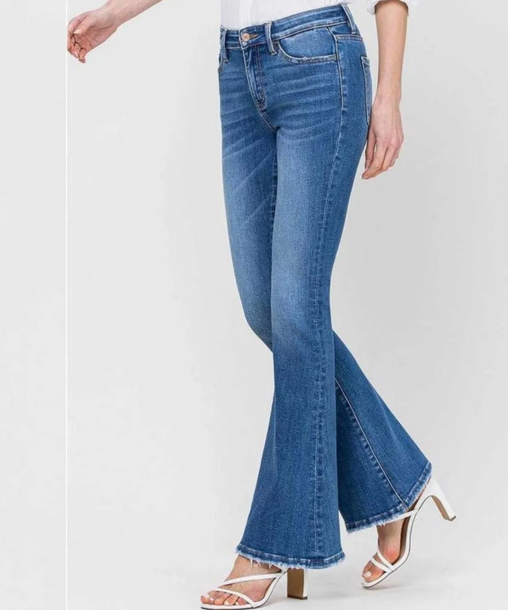 NEW Tall Women's Jeans - 34" Mid-Rise Flare Jean