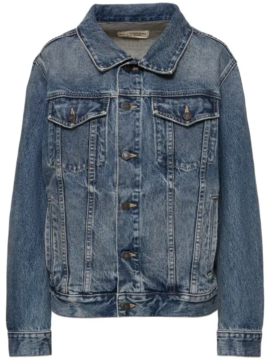 Nili Lotan   Hubert cotton denim jacket 