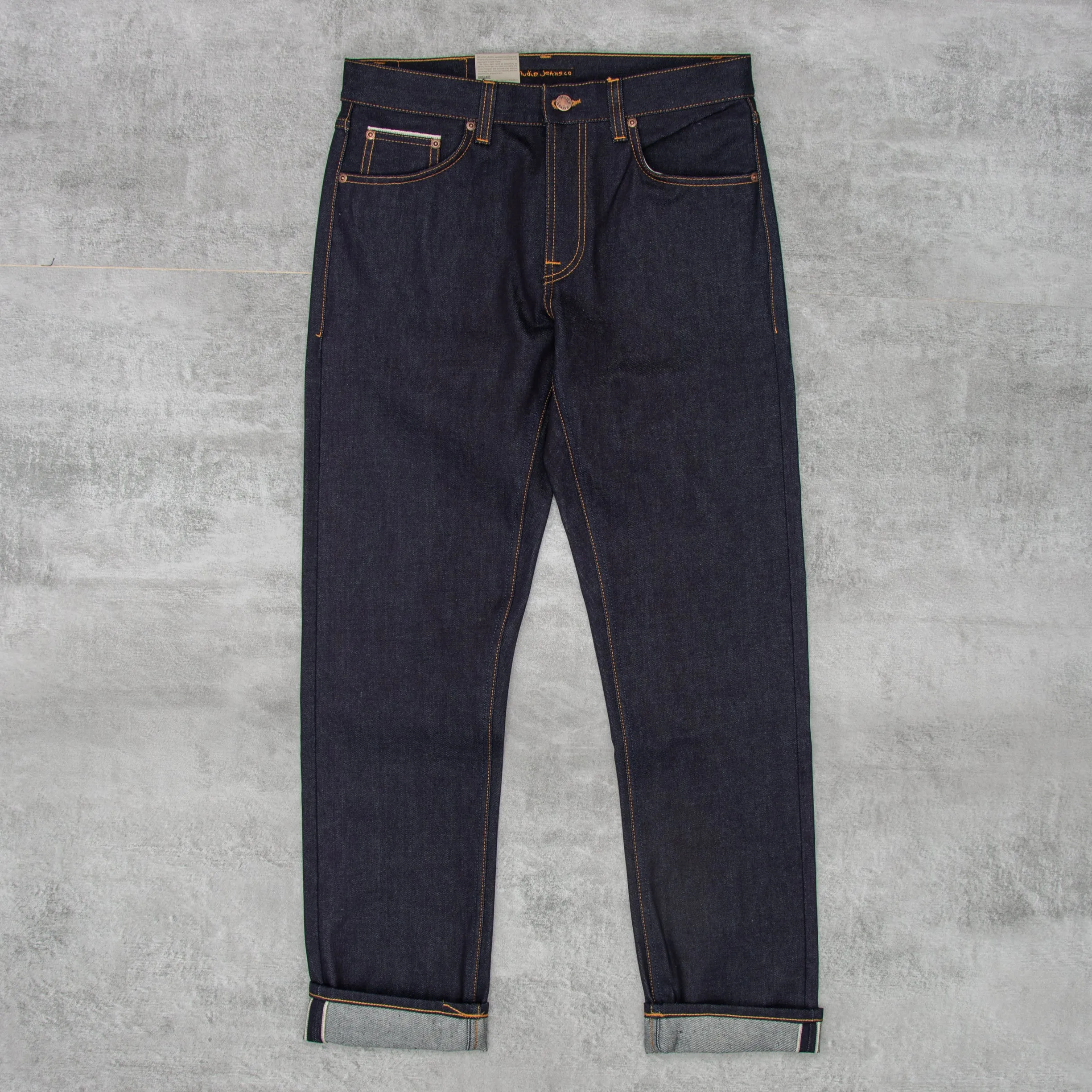 Nudie Gritty Jackson Jeans - Dry Maze Selvage