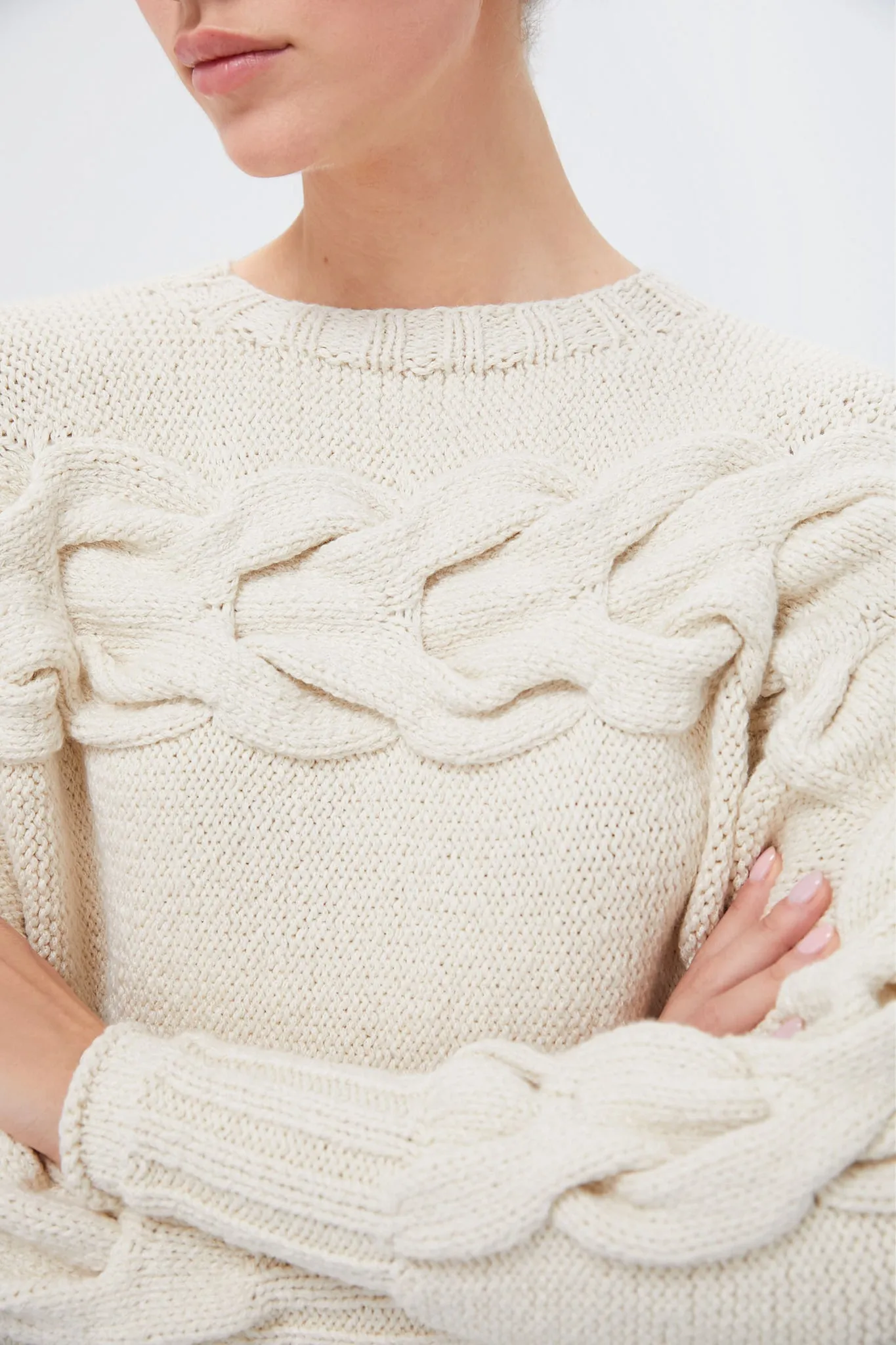 Oat Milk Jura Sweater