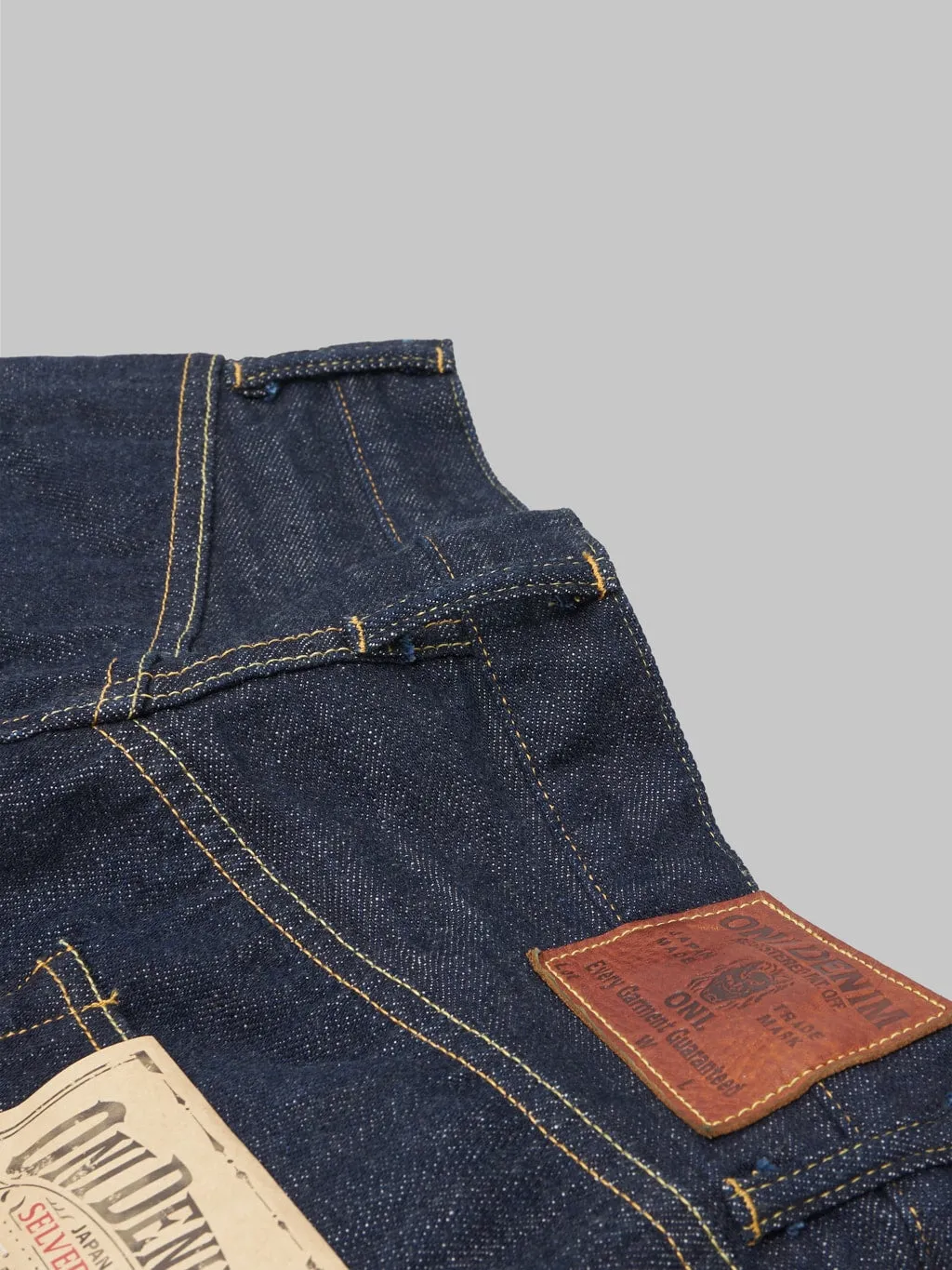 ONI Denim 022-KI "Kiraku" 12oz Relax Straight Jeans