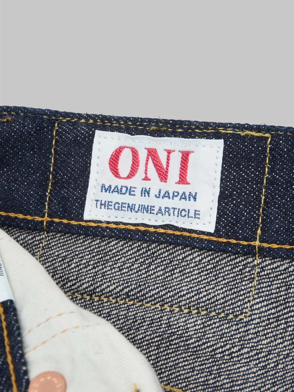 ONI Denim 022-KI "Kiraku" 12oz Relax Straight Jeans