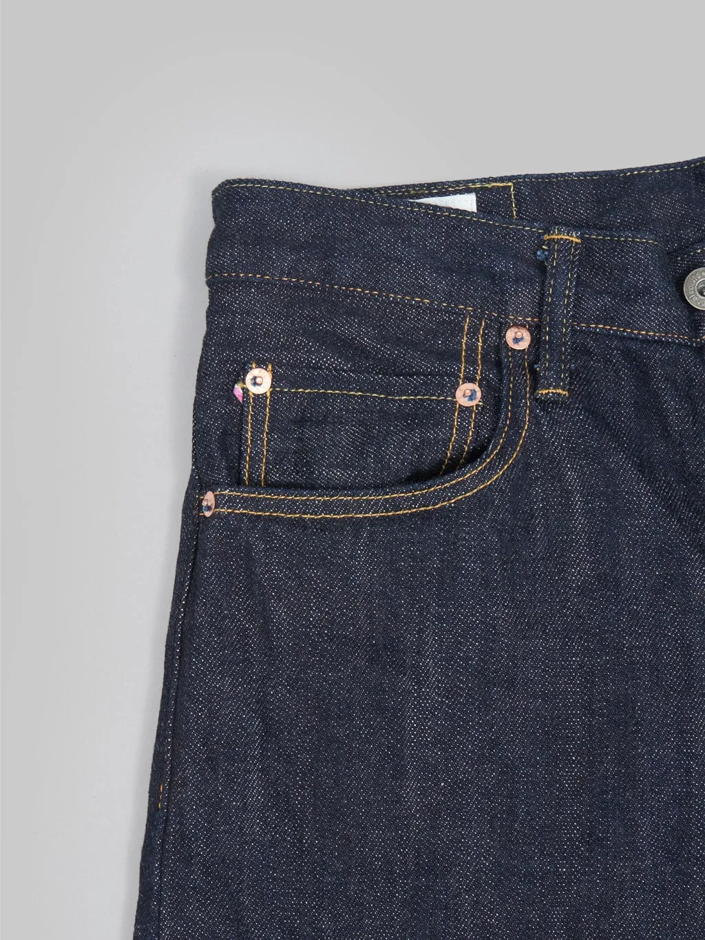 ONI Denim 022-KI "Kiraku" 12oz Relax Straight Jeans