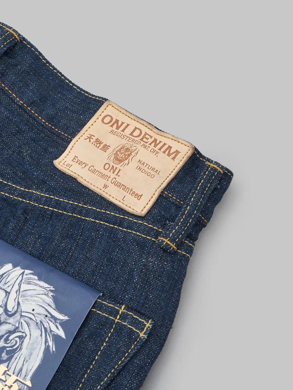 ONI Denim 288 "Kiwami" 16oz Natural Indigo Regular Straight Jeans